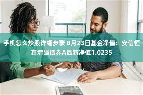 手机怎么炒股详细步骤 8月23日基金净值：安信恒鑫增强债券A最新净值1.0235